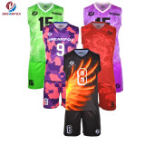 Latest Basketball Uniforms Design Sportswear Customized Sublimation Basketball Jersey