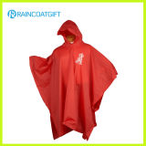 Promotional Adult Red PVC Raincoat Rvc-142