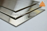 Brushed Stainless Steel Composite Panel Cladding