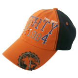 Custom Washed Baseball Cap with Print and Embroidery Gjwd1752