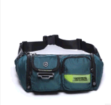 Men's Pockets Large Capacity Leisure Sports Messenger Bag Riding Mobile Phone Bag Multi-Purpose Oxford Waterproof Canvas Chest