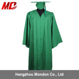 High School Graduation Gown Matte Emerald Green