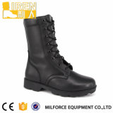 High Quality Full Leather Black Military Combat Boots