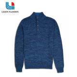 Men's Casual Knit Sweatshirt with Button