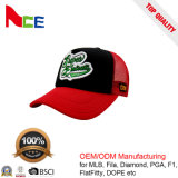 Fashion Applique Embroidery OEM Breathable 5 Panel Baseball Trucker Hat