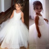 Customize Spaghetti Strap Princess Ball Gown Flower Girl Dress