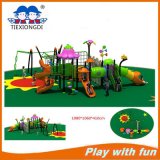 Big Children Outdoor Playground Tunnel Slide