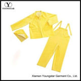 Durable Waterproof PVC / Polyester Rainsuit