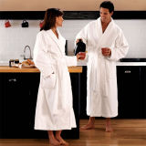 Shawl Collar Cotton Luxury Hotel Bathrobe Manufacurer in China (DPH7429)