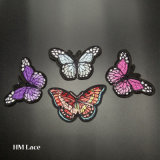 Butterfly Motif Clothes Patch, Butterfly Pattern Garment Accessories, Factory Clothing Patch