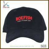 Custom Heavy Cotton Navy Blue 6 Panel 3D Embroidery Logo Baseball Cap