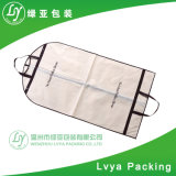 Factory Production Cheap Price White PEVA Suit Bag Warterproof Dress Garment Cover Bag