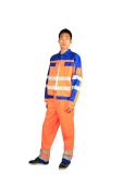 Men's Hi-Vis Safety Waterproof Reflective Jacket