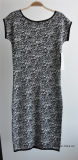 Ladies Viscose Nylon One-Piece Jacquard Sweater Dress
