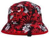 fashion Floral Bucket Hat with Adjustable Size