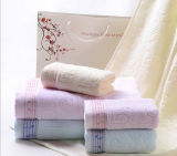 500g Luxury 100% Cotton Jacquard Bathroom Bath Towels for Hotel