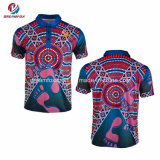 Custom Sportswear Sublimation Men Shirts Sport Polo Shirt for Indigenous