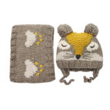 POM POM Beanie Hat Jacquard Children Knitted Hat