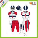 Free Custom No Fade Breathable American Football Uniform for Kid Team