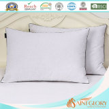 Hot Sale White Pure Cotton Pillow Protector Embossed Pillow Cover