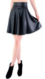 High Waist Skirt Leather Skirt Mini Skirts