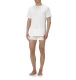 Men's White Plain Cotton Shirt