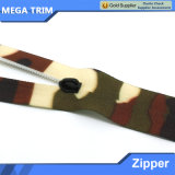 Camouflage Tape Nylon Zipper for Clothing