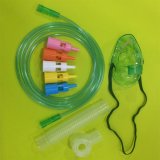 Hot Sale Adjustable Portable PVC Venturi Oxygen Facial Mask/Multi-Vent Oxygen Mask for Single Use