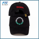 Cotton Baseball Cap Custom Made Embroidery Logo