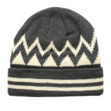 Men's Jacquard Beanie Hats (GKM04-Q0025)