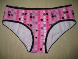 2015 BSCI Oeko-Tex Women's Underwear Panty 122511 with Print