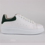 Women Shoes PU Injection Leather Shoes Casual Shoes Snc-65005wht