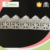 Hot Selling Fashionable Floral Scalloped Chemical Fabric Embroidery Lace