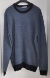 Cashmere Blends Men Round Neck Pullover Knitted Sweater