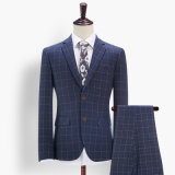 Latest Design Wool Coat Pant Men Suit