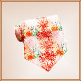 Fashion Narrow Polyester Digital Printed Poly Tie