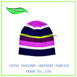 New Promotional Mix Color Striped Winter Hat