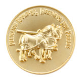 Custom Souvenir Gold Coin with BSCI Certificate