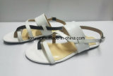 Lady Kid Leather Flat Open Toe Women Sandals