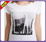 Fashion Sexy Cotton Print T-Shirt for Women (W248)