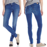 2016 Good Quality Wholesale Ladies Denim Skinny Jeans