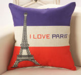 Competitive Quality Price Love Paris Printed Sofa Cover