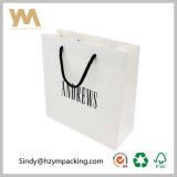 White Cardboard Fashion Paper Gift Bag with High Quality