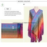 Nepal Style Fashion Color All-Match Jacquard Scarf Long Pashmina Shawl