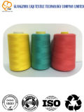 Factory-Supplier Core-Spun 100% Polyester Textile Sewing Thread 40s/2 Trousers Use