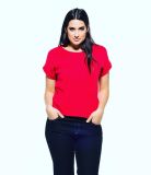 Breathable Bomboo Cotton Ladies T-Shirt