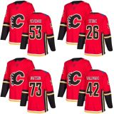 Calgary Flames Oleg Yevenko Michael Stone Clifford Watson Hockey Jerseys