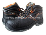 Hot Sell Split Embossed Leather Safety Shoes (HQ05021)