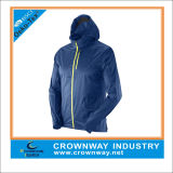 Plain Windbreaker Jacket with Bag Made of Nylon