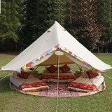 Top Qaulity Waterproof Canvas 10 Square Meter Bell Tent for Safari